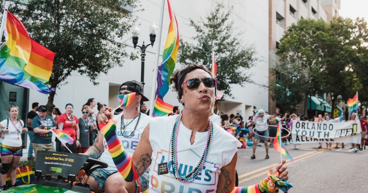 aerial view of Wilton Manors the most LGBTQ friendly city in Florida