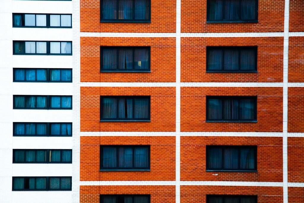 affordable housing apartment building in New York City neighborhood