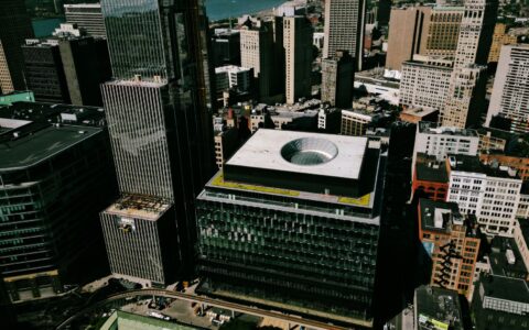 aerial view of Detroit neighborhoods crime overview