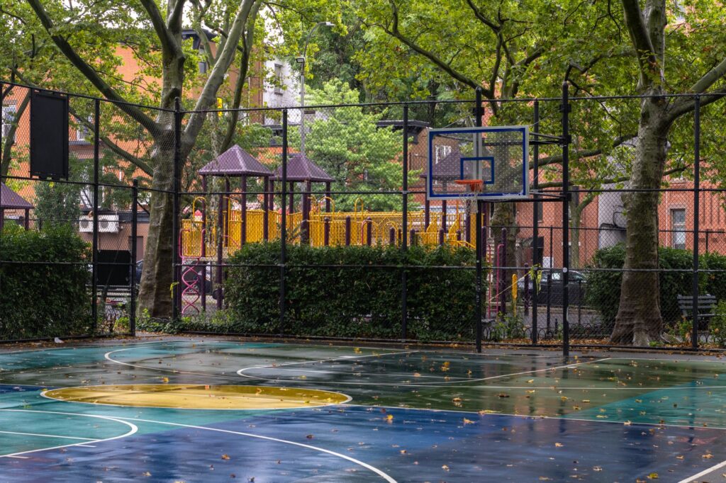 residents enjoying a safe community park in Atlanta
