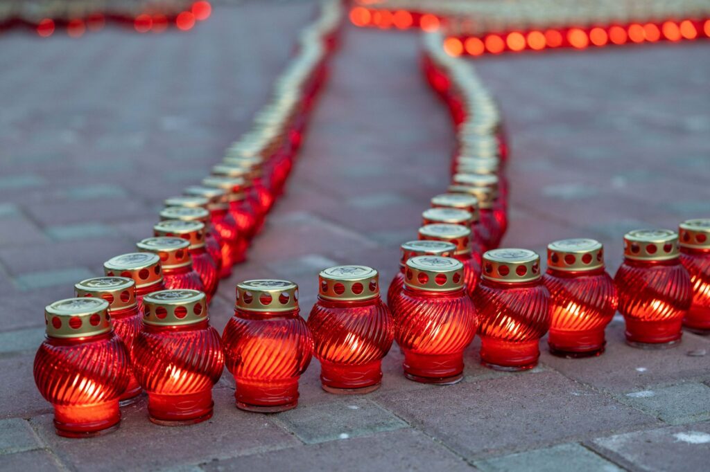 candlelight memorial in Seoul for deceased South Korean actor