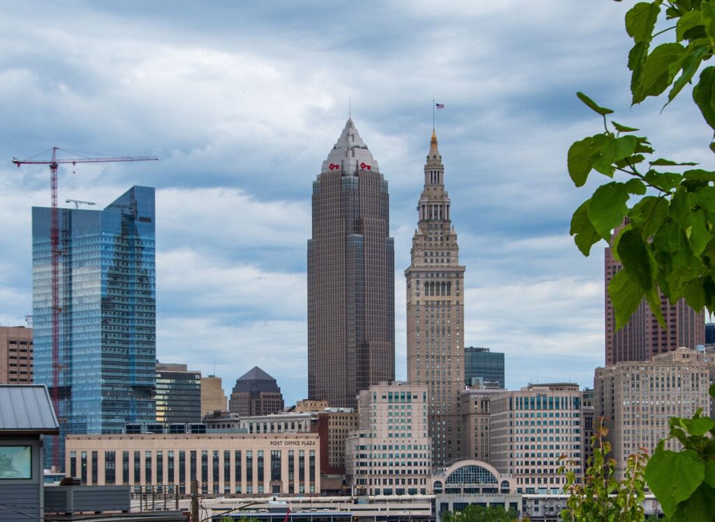 Cleveland Ohio music venue honoring famous musicians
