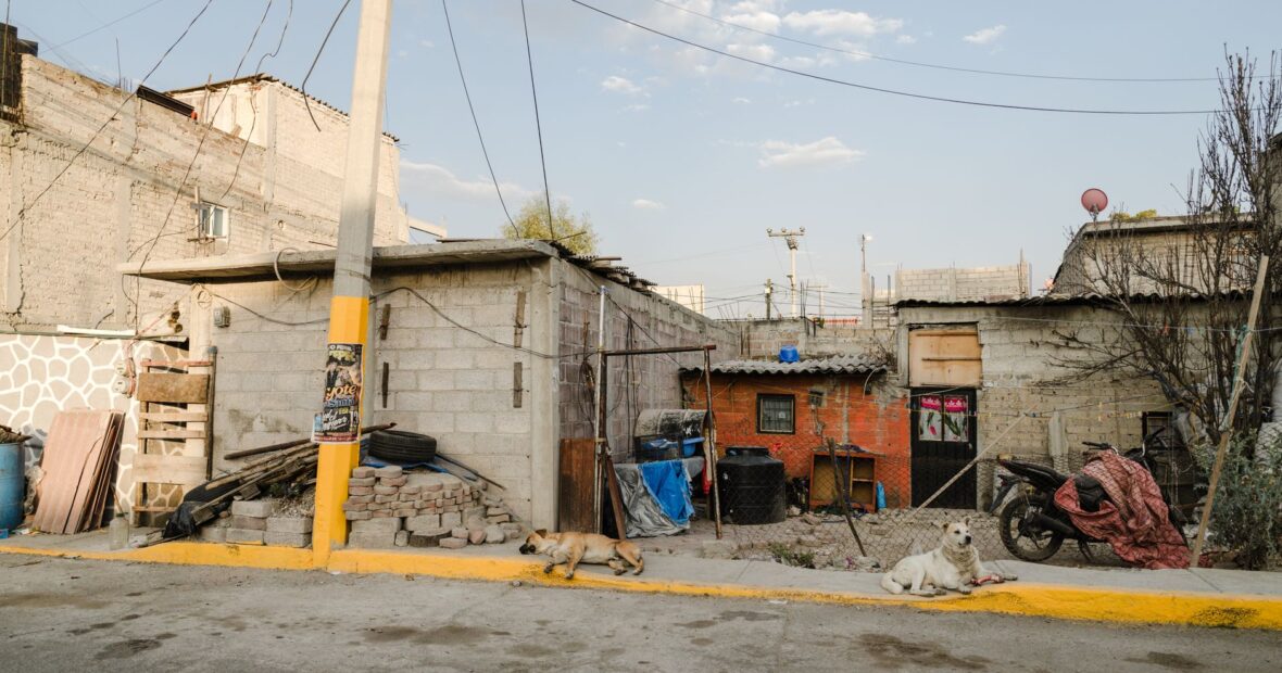 aerial view of the worst city to live in Mexico