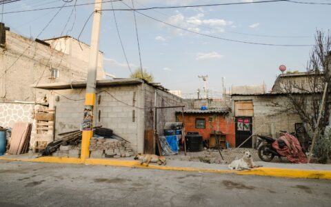 aerial view of the worst city to live in Mexico