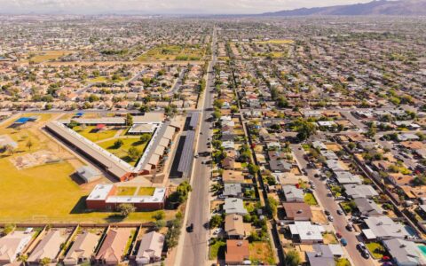 aerial view of a struggling Arizona city named worst to live in