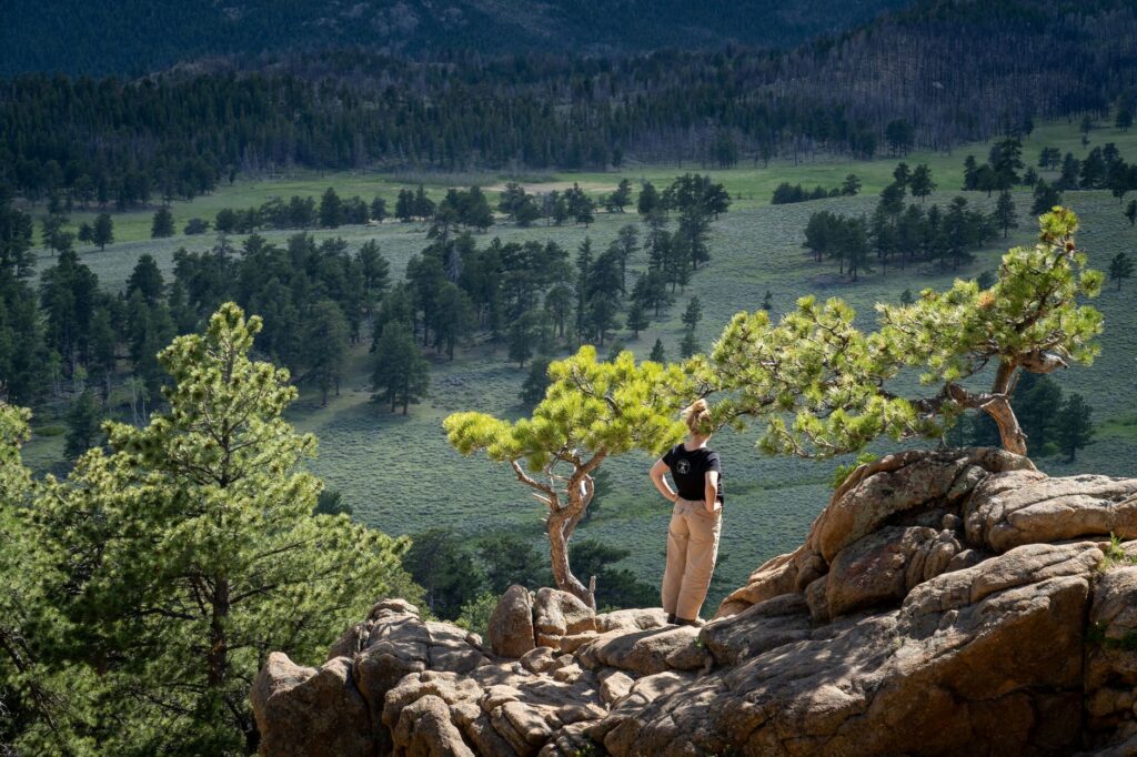 retired couple in Colorado reviewing financial documents about Social Security income