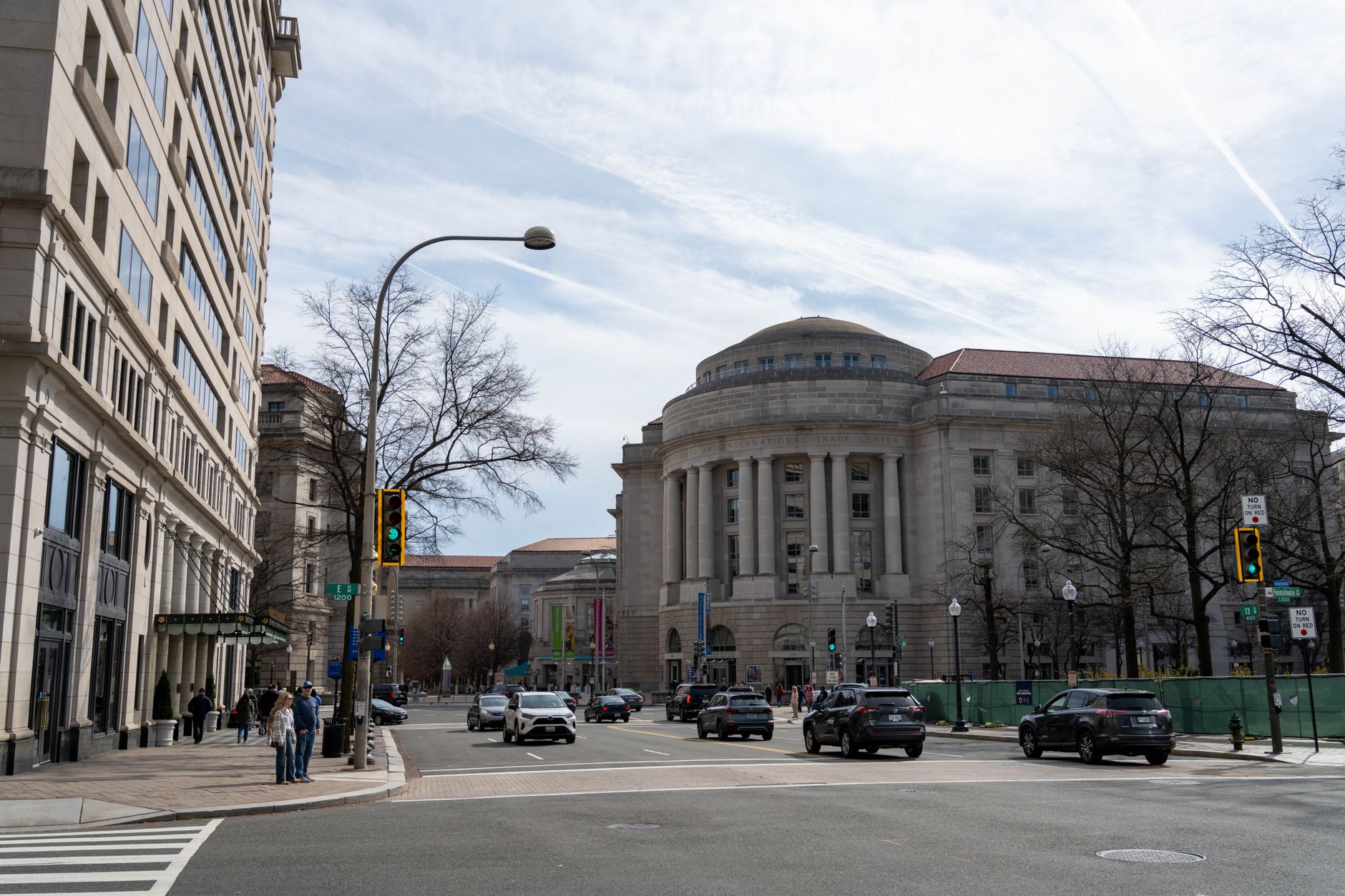 a Washington D.C. neighborhood street where a 15 year old was injured in a shooting