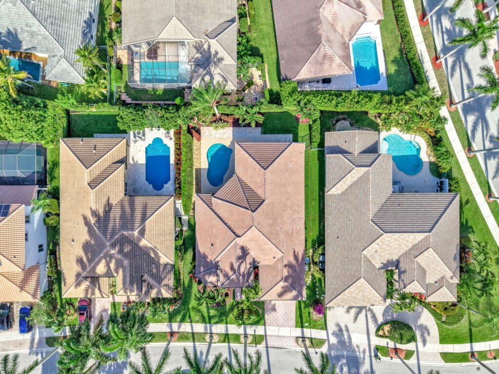 residential street in Wilton Manors Florida's most LGBTQ inclusive city