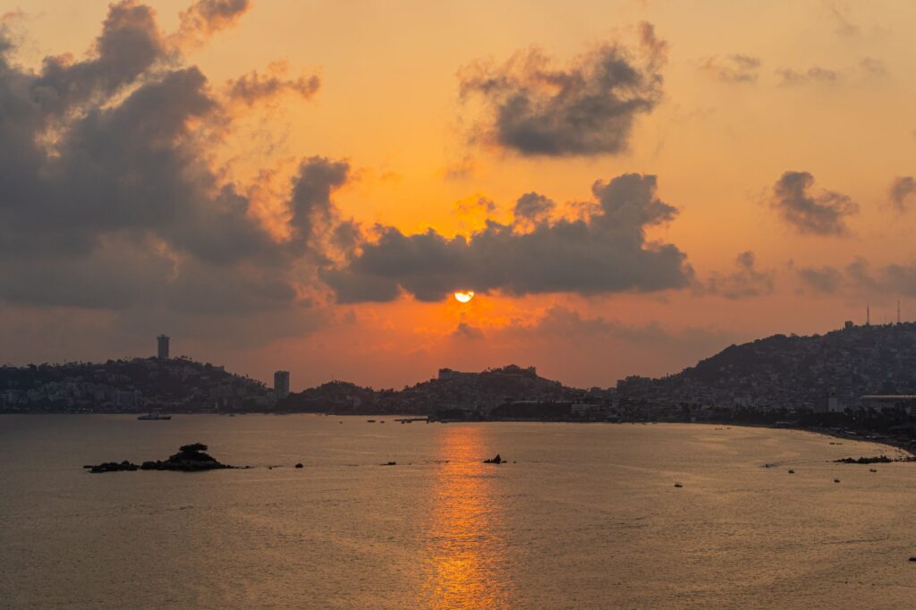 deteriorating beachfront area in Acapulco, named the worst city to live in Mexico