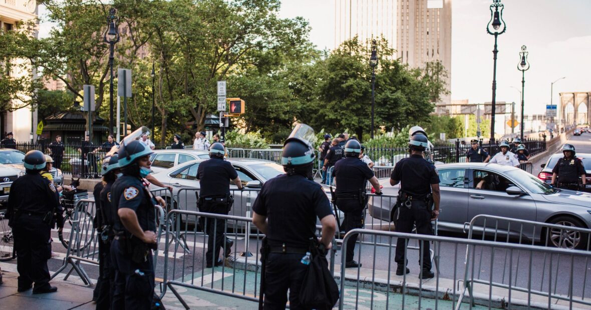 police responding to a shooting in East New York Brooklyn