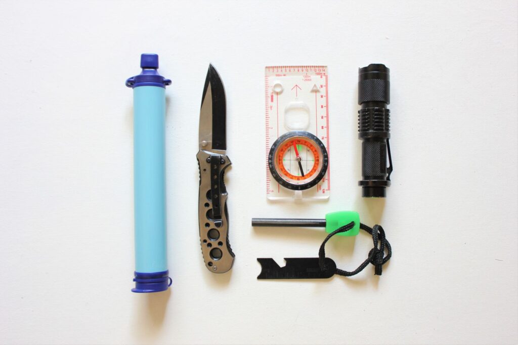 household emergency preparedness kit for tornado and severe weather events