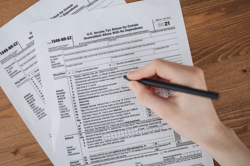 IRS Recovery Rebate Credit form for missed stimulus payments