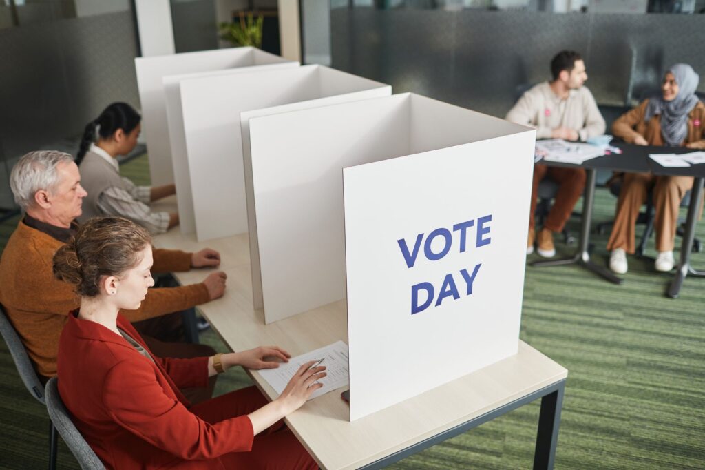 Arkansas voters in 2024 Republican Democrat battleground election