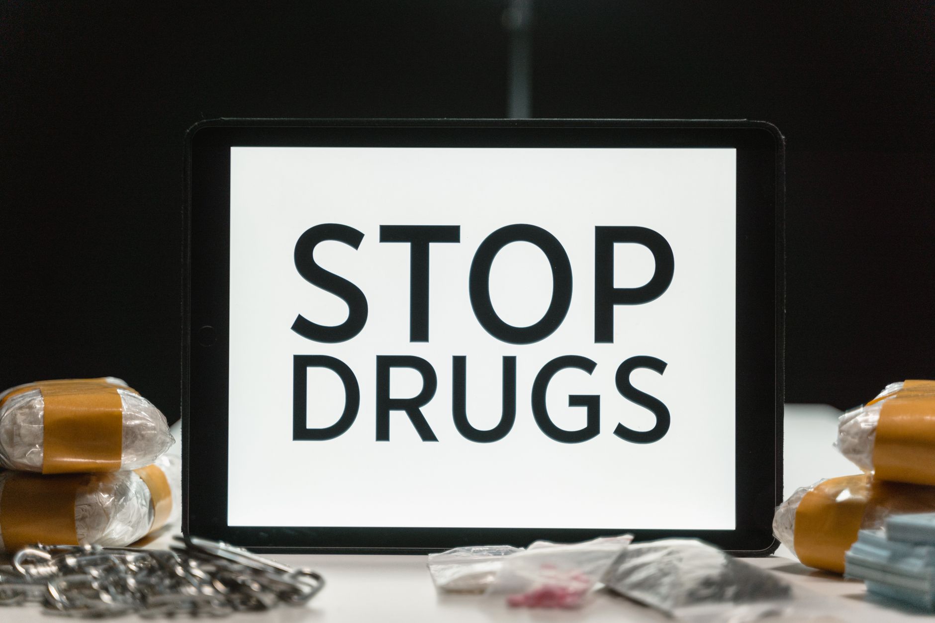 law enforcement seizing fentanyl in rural county