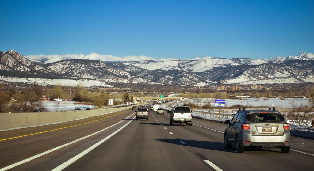 public awareness billboard about cannabis impaired driving in Colorado