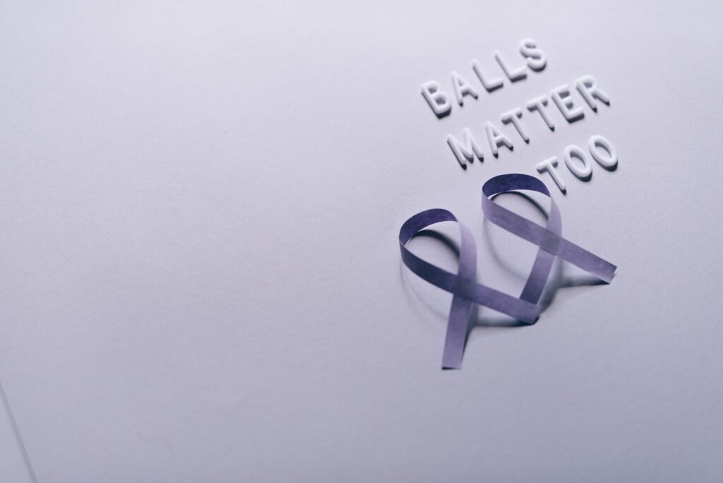 purple domestic violence awareness ribbon representing advocacy in Indiana
