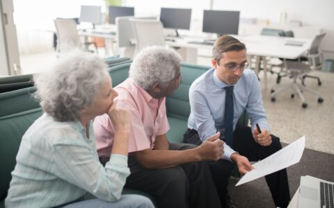 senior reviewing Social Security benefit statements in Colorado