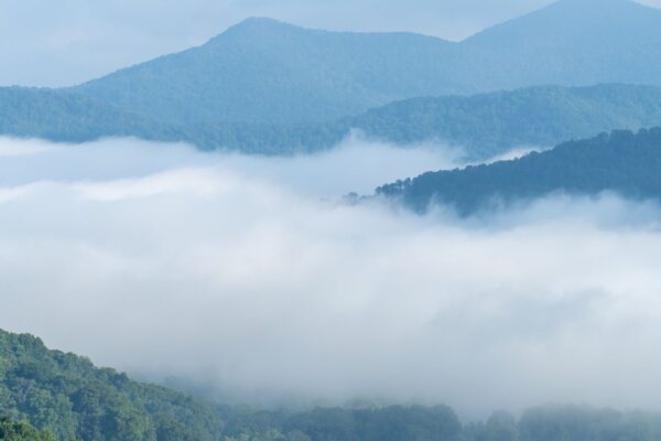 Blue Ridge Mountains near Asheville, North Carolina
