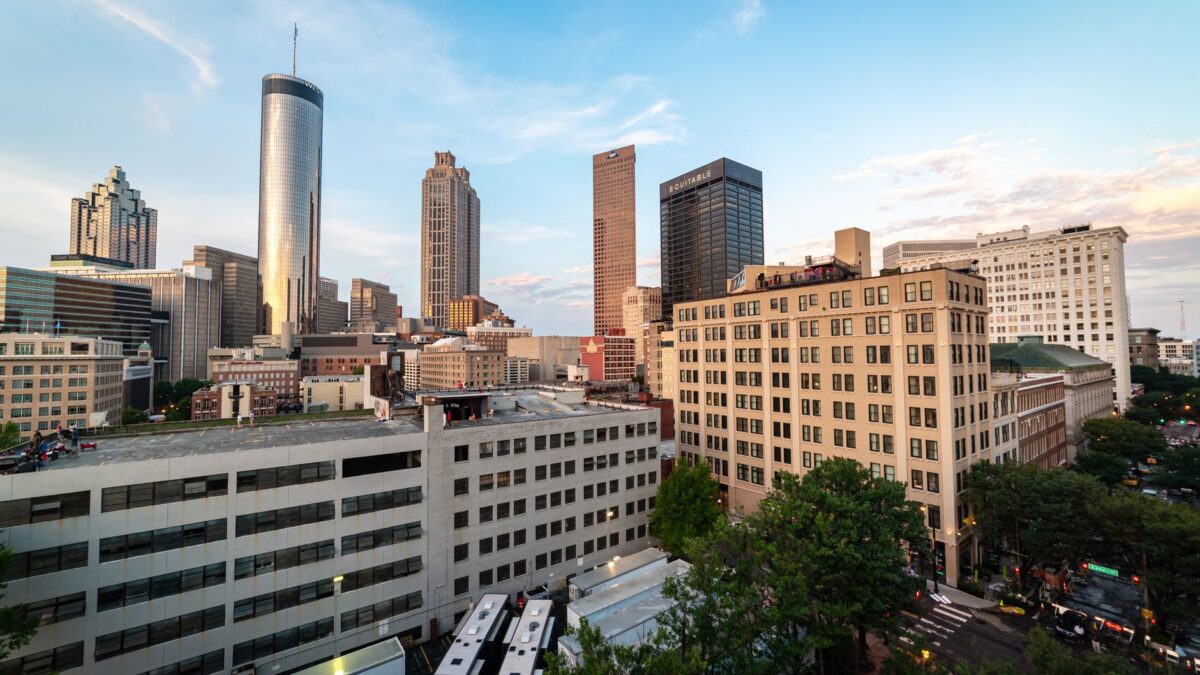 Downtown Atlanta, Georgia skyline in daylight