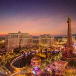 Las Vegas Strip skyline at night