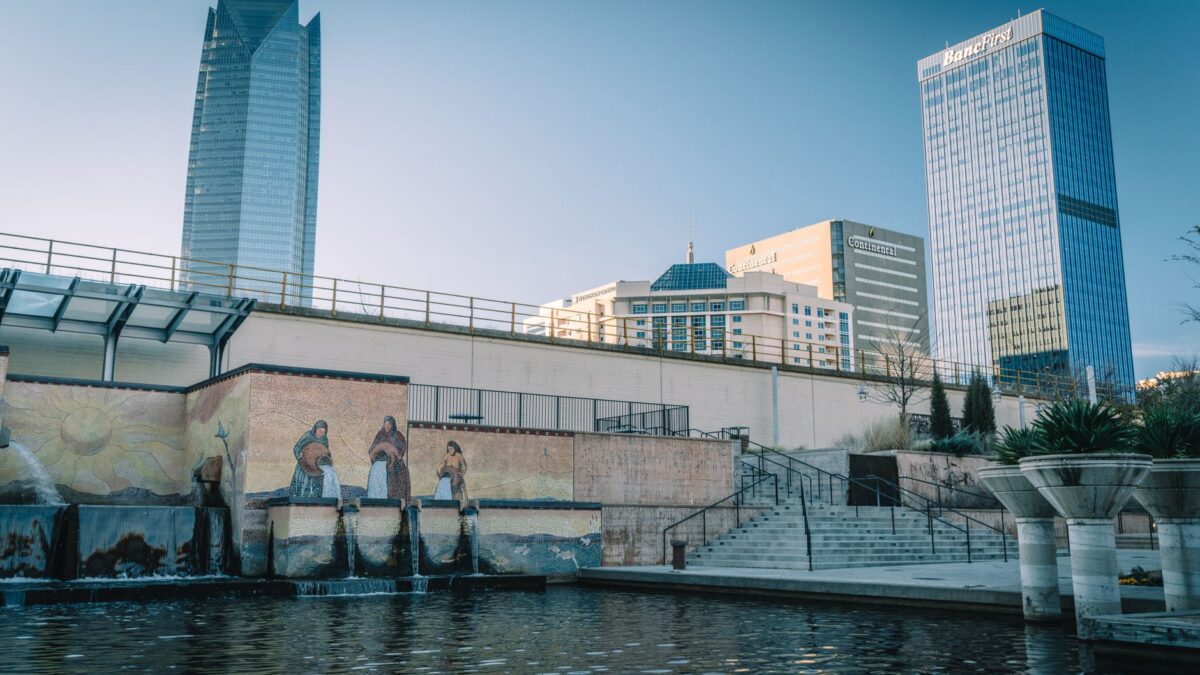 Oklahoma City downtown skyline