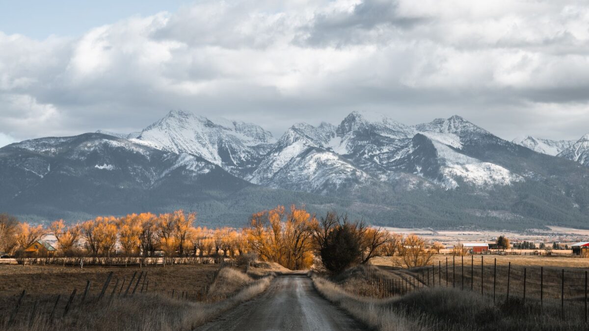 Mountain landscape in Montana
