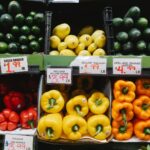 Fresh produce aisle in a grocery store — Mississippi has the cheapest groceries in America in 2026