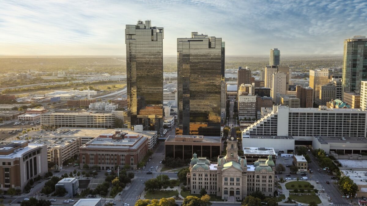 Downtown Fort Worth Texas skyline