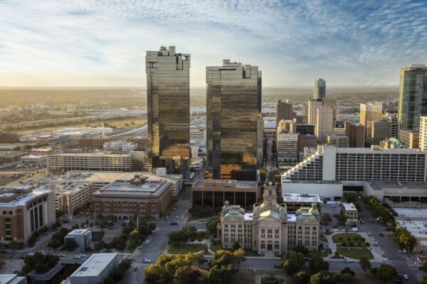 Downtown Fort Worth Texas skyline