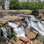 Falls Park on the Reedy in downtown Greenville, South Carolina