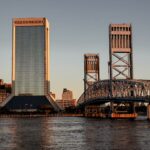Jacksonville, Florida skyline at dusk