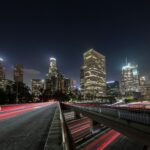 Los Angeles downtown skyline with high-rises