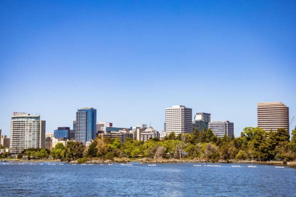 Oakland California downtown skyline