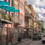 Street in the French Quarter, New Orleans, Louisiana