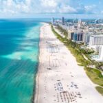 Aerial view of Miami Beach and South Beach