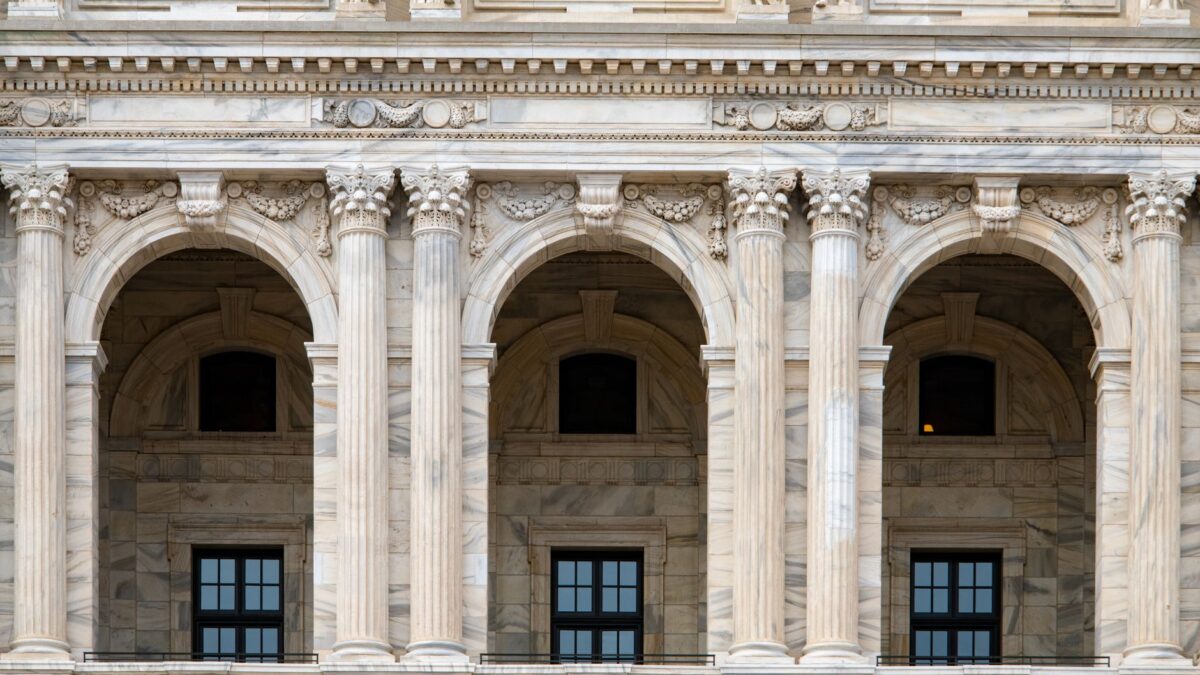 Minnesota State Capitol building in Saint Paul on a clear day