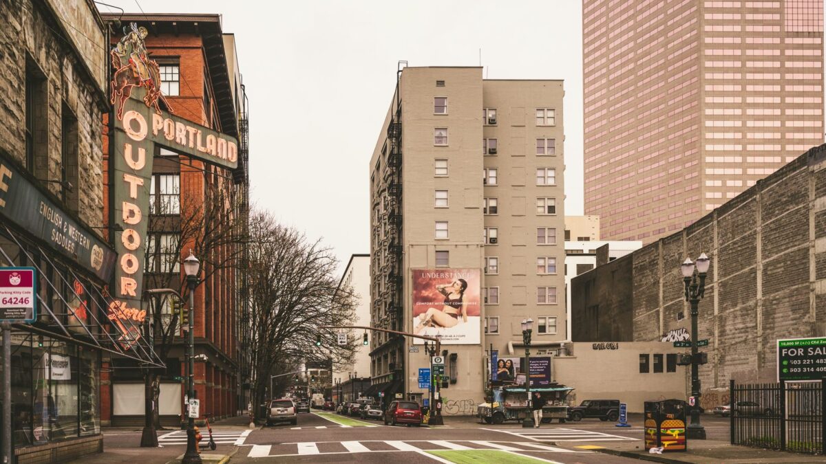 Downtown Portland, Oregon skyline