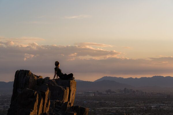 Phoenix Arizona desert city skyline