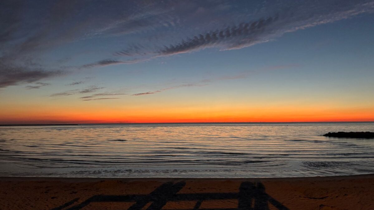 Sunset over Chesapeake Bay