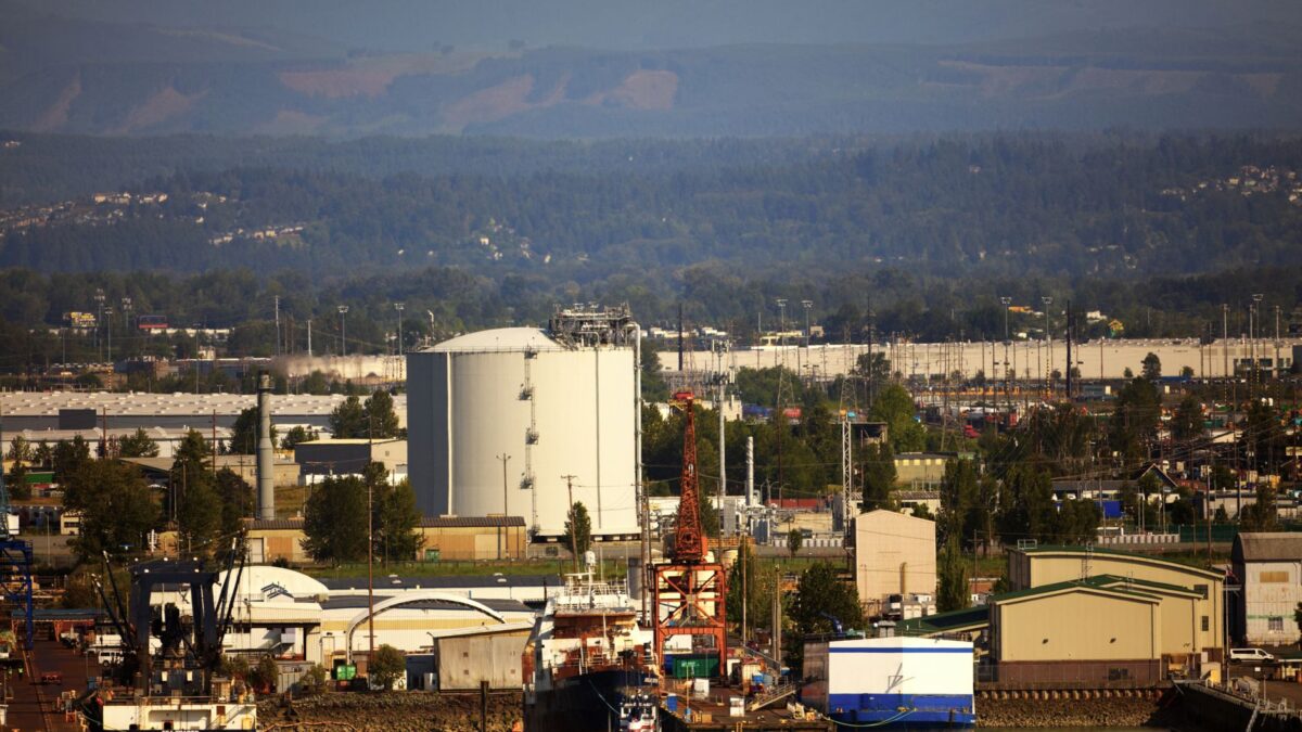 Waterfront in Tacoma, Washington